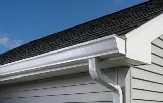improper gutter slope installation